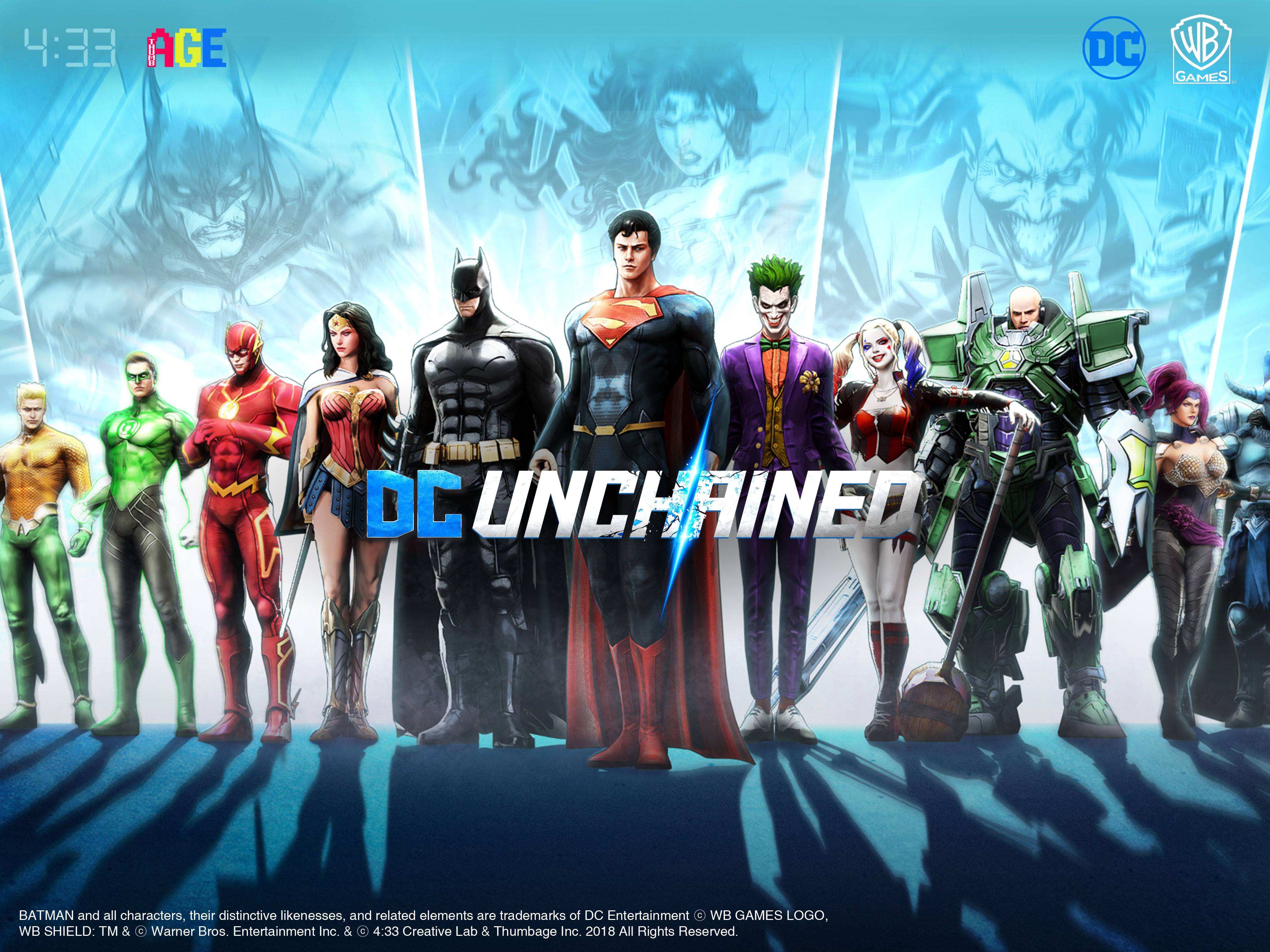 Mobile RPG, DC Unchained preregistration phase begins today